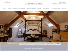 Tablet Screenshot of kegworthhouse.co.uk